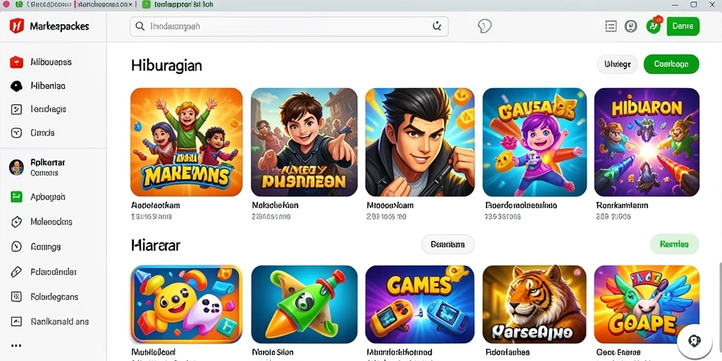 Tampilan antarmuka yang menarik dan user-friendly.