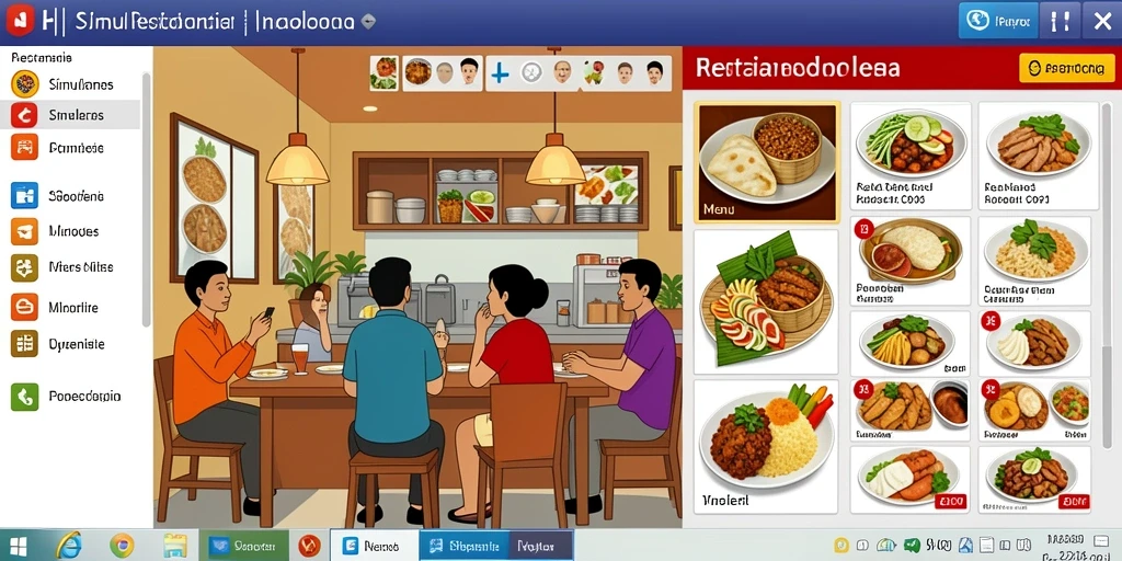 Tampilan antarmuka yang menarik dan user-friendly.