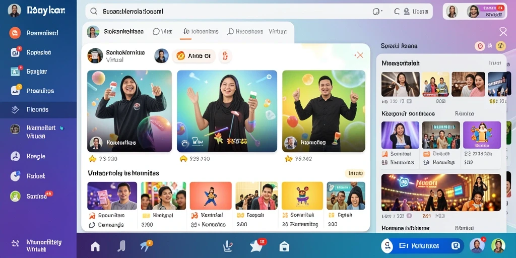 Screenshot menampilkan antarmuka permainan yang menarik dan intuitif.