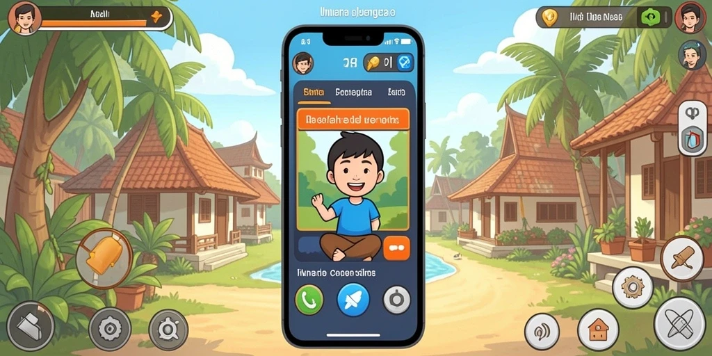 Tampilan awal aplikasi ST789 yang menarik perhatian.