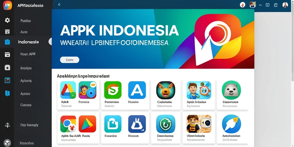 Tampilan awal yang menarik dan user-friendly.